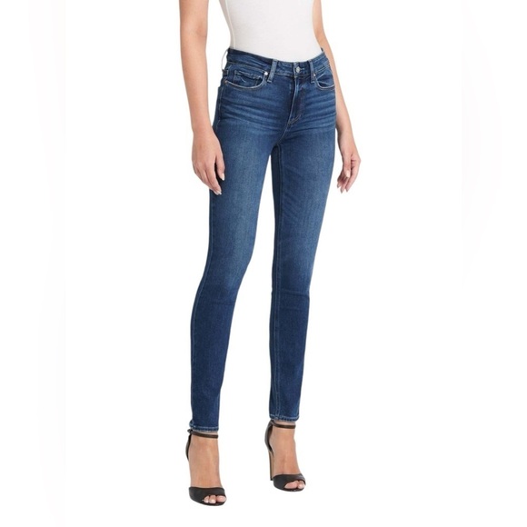Paige Jeans Hoxton Ultra Skinny Jeans Size 31 Blue - Picture 2 of 15